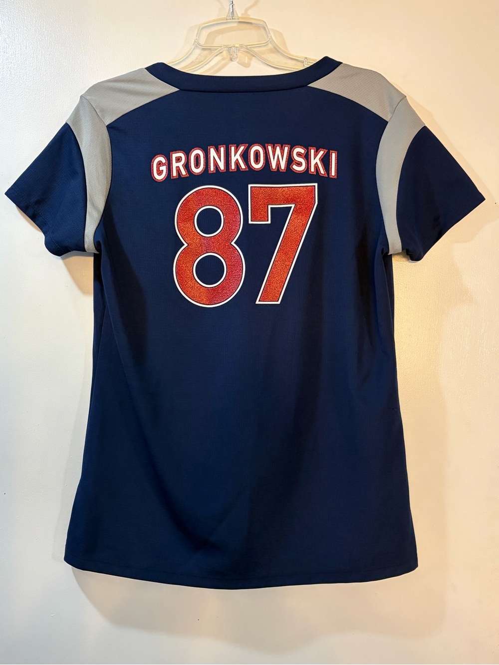 NFL Team Apparel New England Patriots Rob Gronkowski #87 Women's Jersey Sz Large - Picture 2 of 7